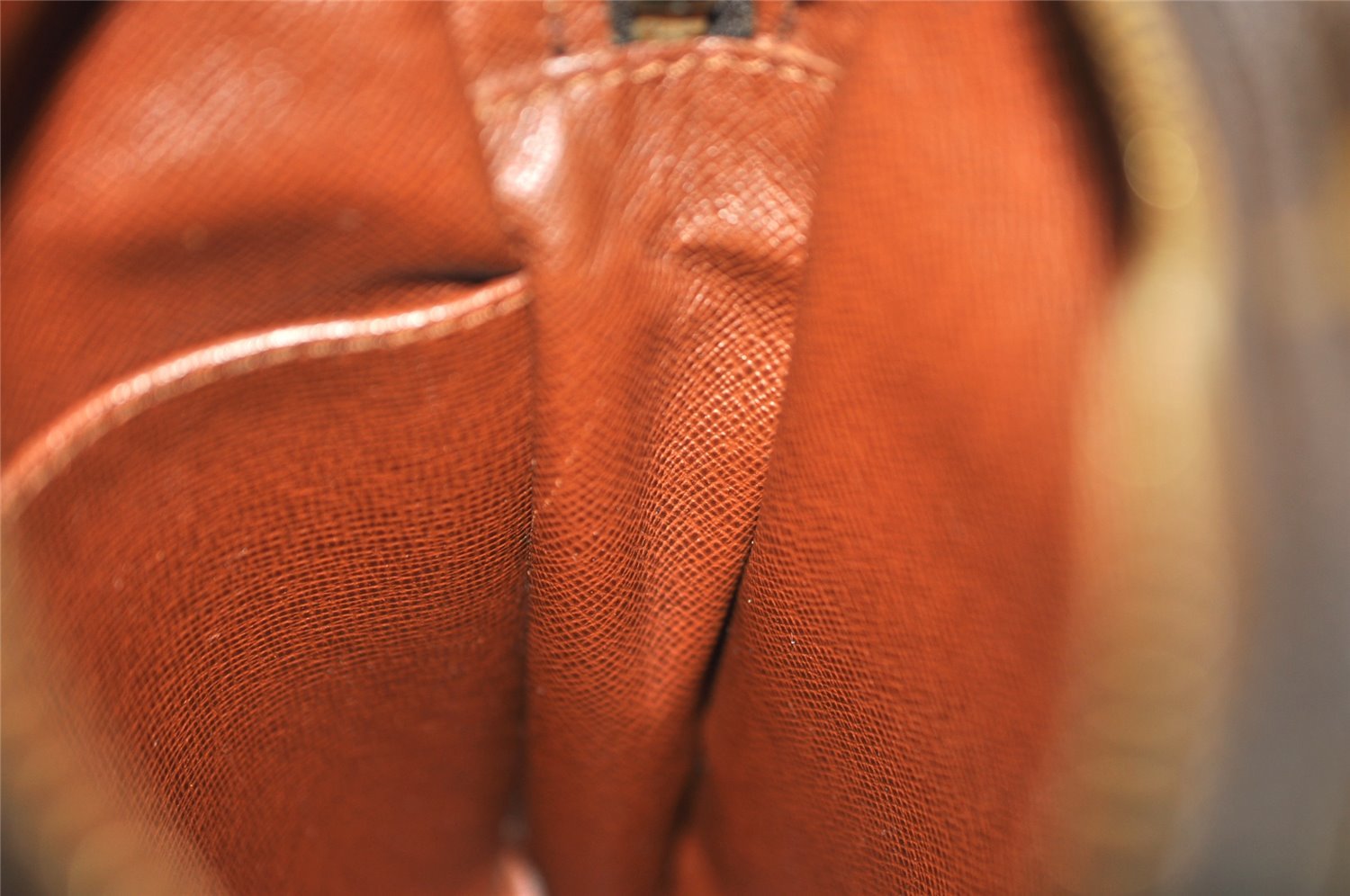 Authentic Louis Vuitton Monogram Danube Shoulder Cross Bag M45266 Junk 5011K