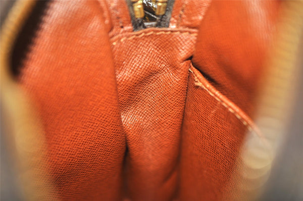 Authentic Louis Vuitton Monogram Danube Shoulder Cross Bag M45266 Junk 5011K