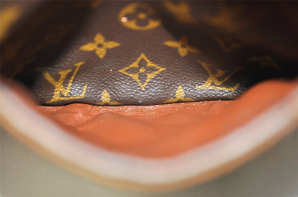 Authentic Louis Vuitton Monogram Danube Shoulder Cross Bag M45266 Junk 5011K