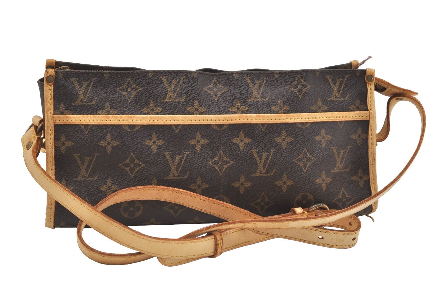 Authentic Louis Vuitton Monogram Popincourt Hand Bag M40009 LV 5012J
