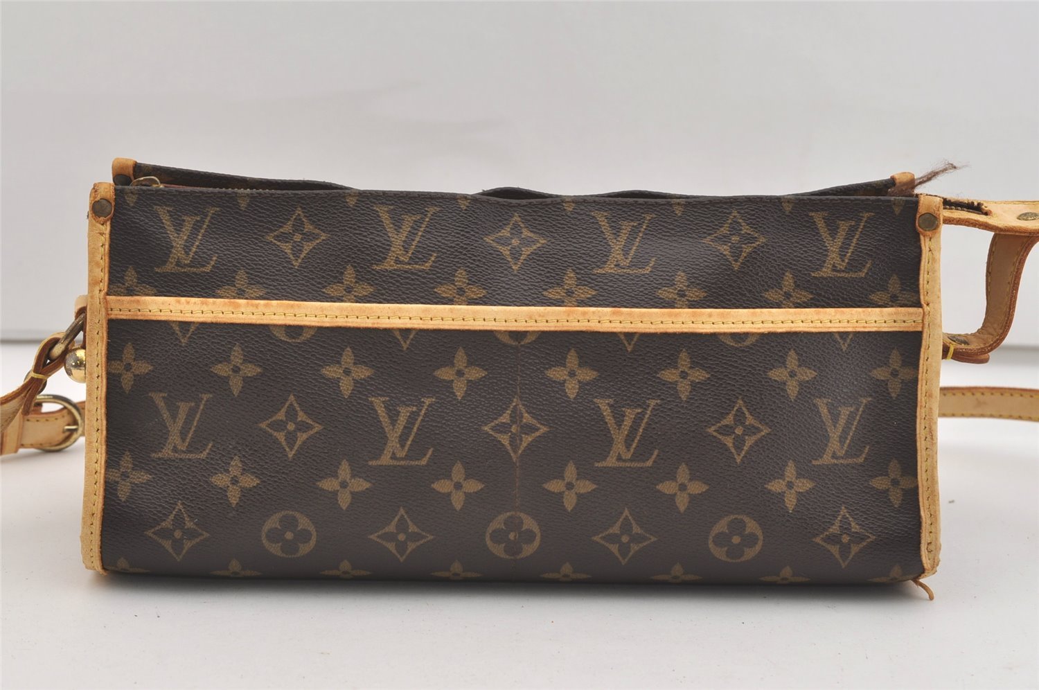 Authentic Louis Vuitton Monogram Popincourt Hand Bag M40009 LV 5012J