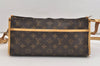 Authentic Louis Vuitton Monogram Popincourt Hand Bag M40009 LV 5012J