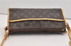 Authentic Louis Vuitton Monogram Popincourt Hand Bag M40009 LV 5012J