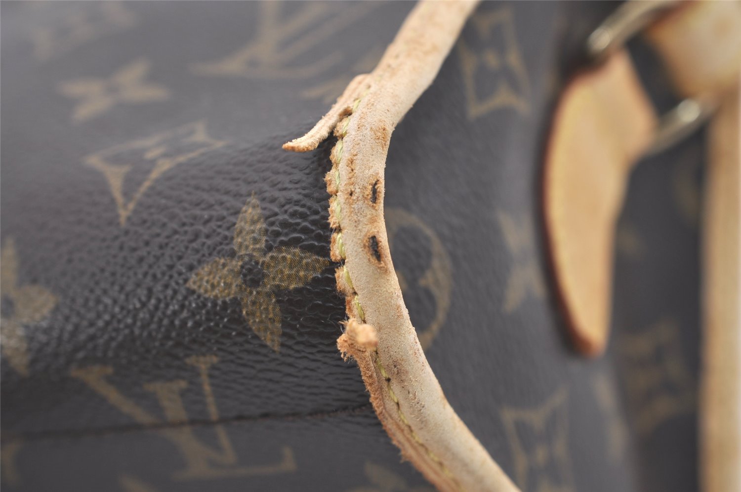 Authentic Louis Vuitton Monogram Popincourt Hand Bag M40009 LV 5012J