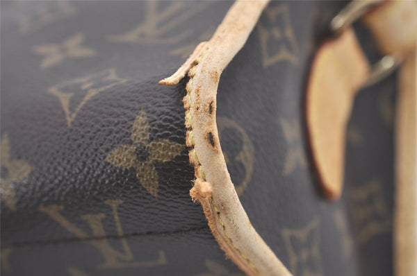 Authentic Louis Vuitton Monogram Popincourt Hand Bag M40009 LV 5012J