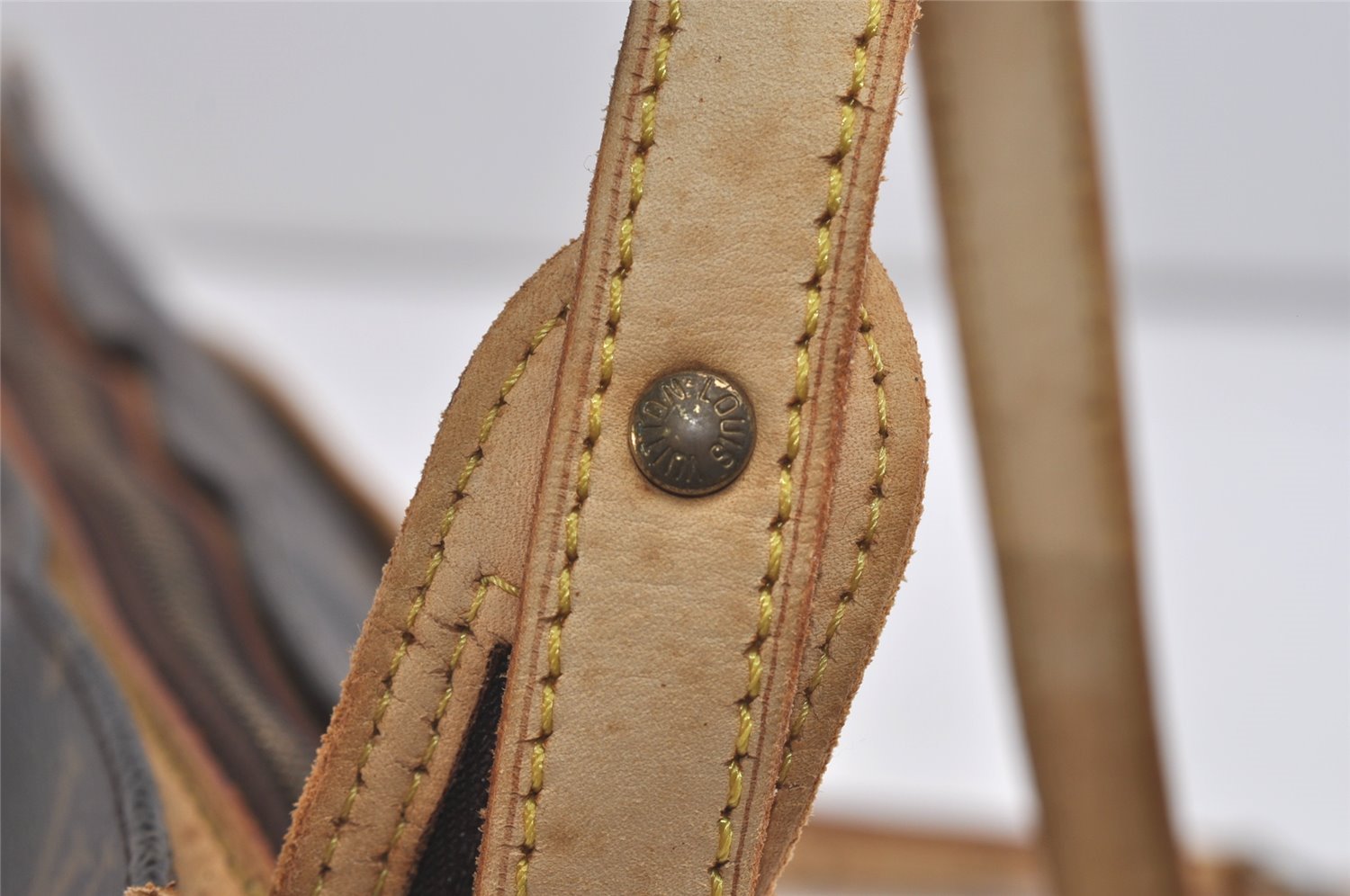 Authentic Louis Vuitton Monogram Popincourt Hand Bag M40009 LV 5012J