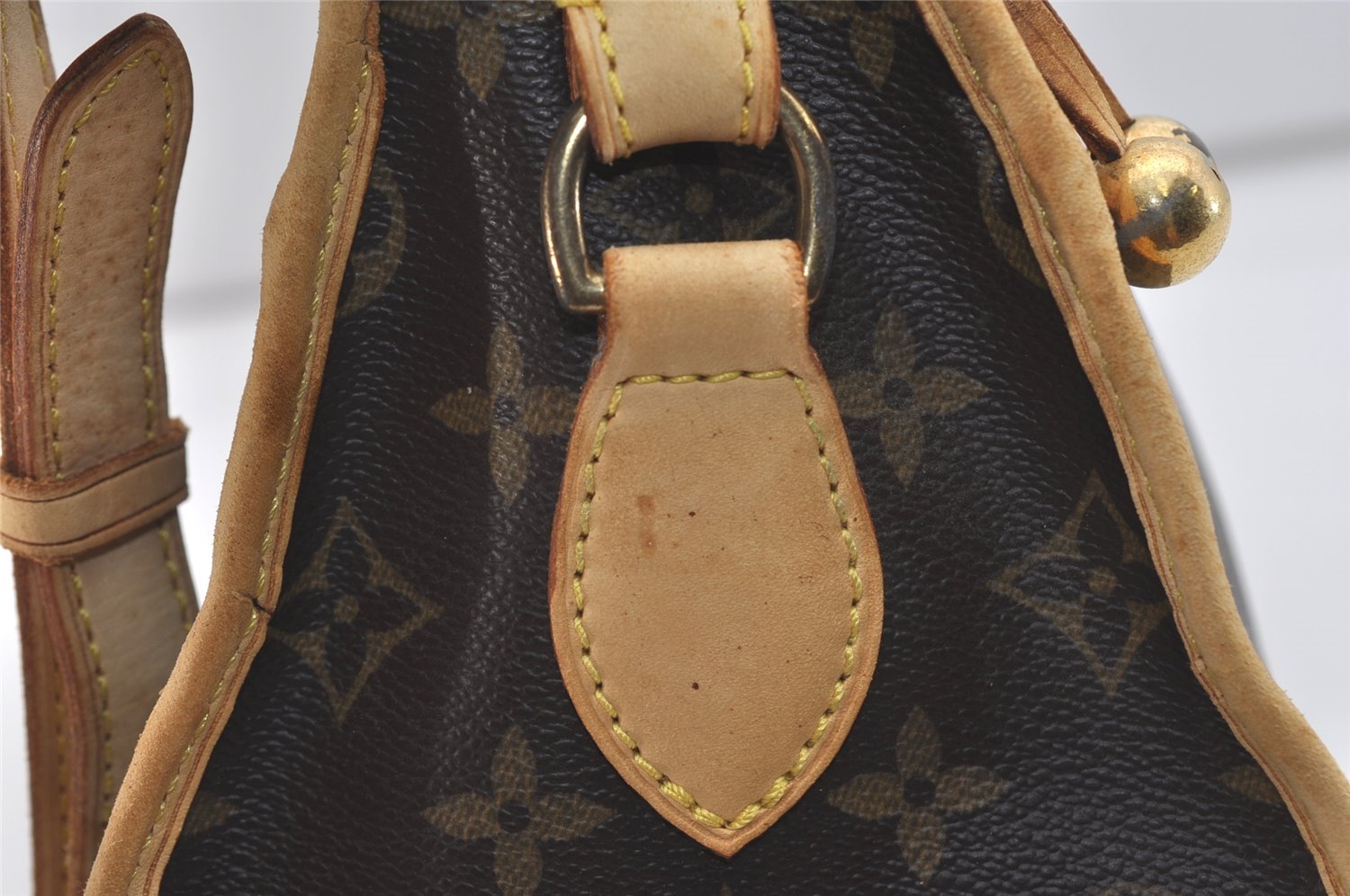 Authentic Louis Vuitton Monogram Popincourt Hand Bag M40009 LV 5012J