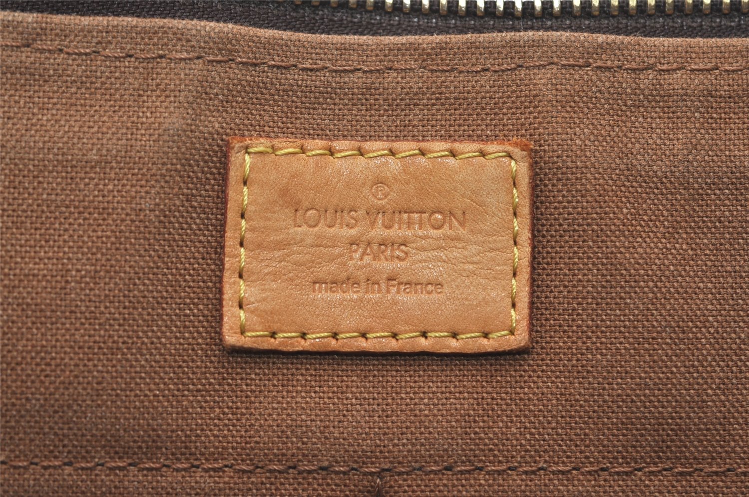 Authentic Louis Vuitton Monogram Popincourt Hand Bag M40009 LV 5012J