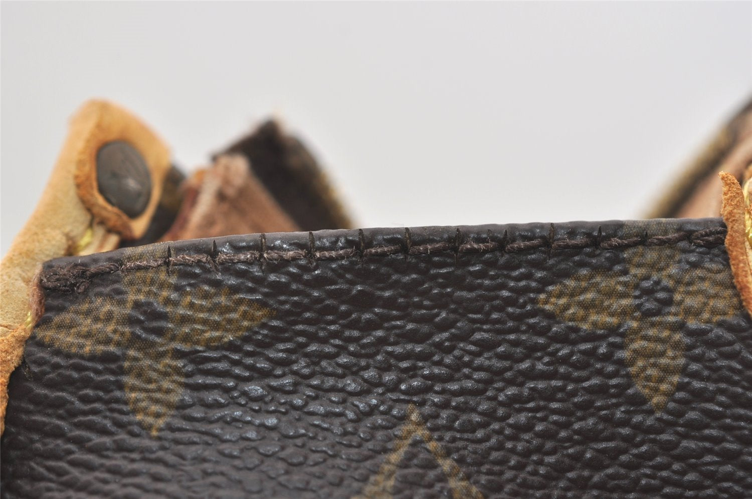 Authentic Louis Vuitton Monogram Popincourt Hand Bag M40009 LV 5012J