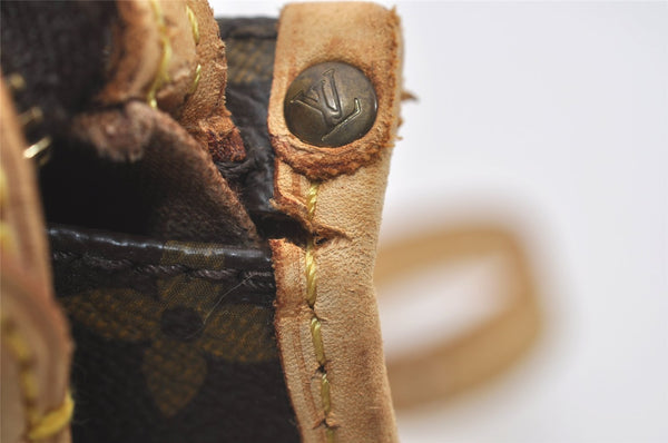 Authentic Louis Vuitton Monogram Popincourt Hand Bag M40009 LV 5012J