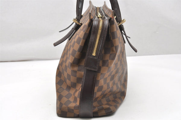 Authentic Louis Vuitton Damier Chelsea Shoulder Tote Bag N51119 LV 5013K