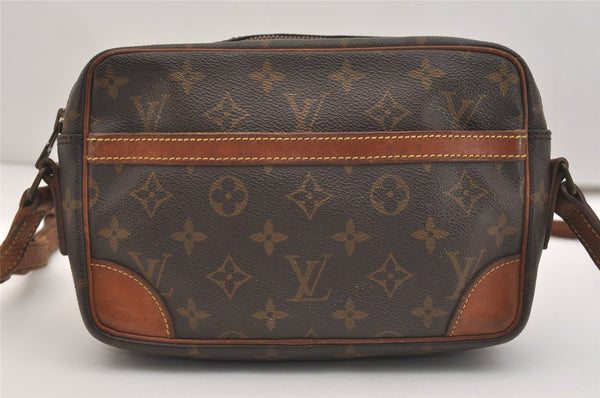 Authentic Louis Vuitton Monogram Trocadero 23 Shoulder Cross Bag M51276 LV 5014J