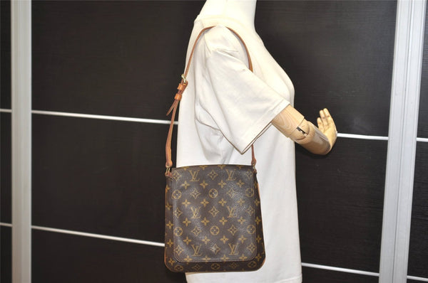 Authentic Louis Vuitton Monogram Musette Salsa Shoulder Bag Purse LV 5016J