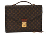 Auth Louis Vuitton Monogram Porte Documents Bandouliere M53338 Briefcase 5016K