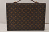 Auth Louis Vuitton Monogram Porte Documents Bandouliere M53338 Briefcase 5016K