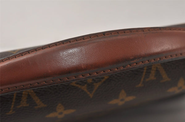 Auth Louis Vuitton Monogram Porte Documents Bandouliere M53338 Briefcase 5016K