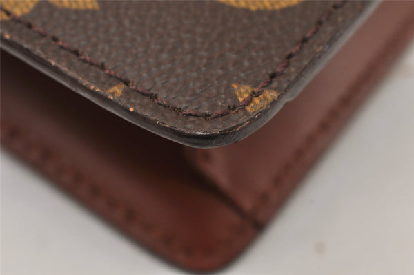 Auth Louis Vuitton Monogram Porte Documents Bandouliere M53338 Briefcase 5016K