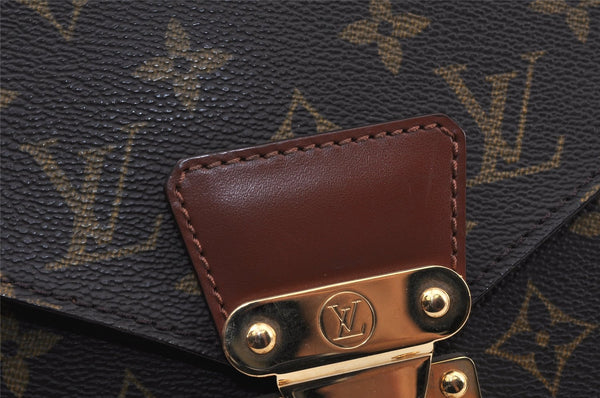 Auth Louis Vuitton Monogram Porte Documents Bandouliere M53338 Briefcase 5016K