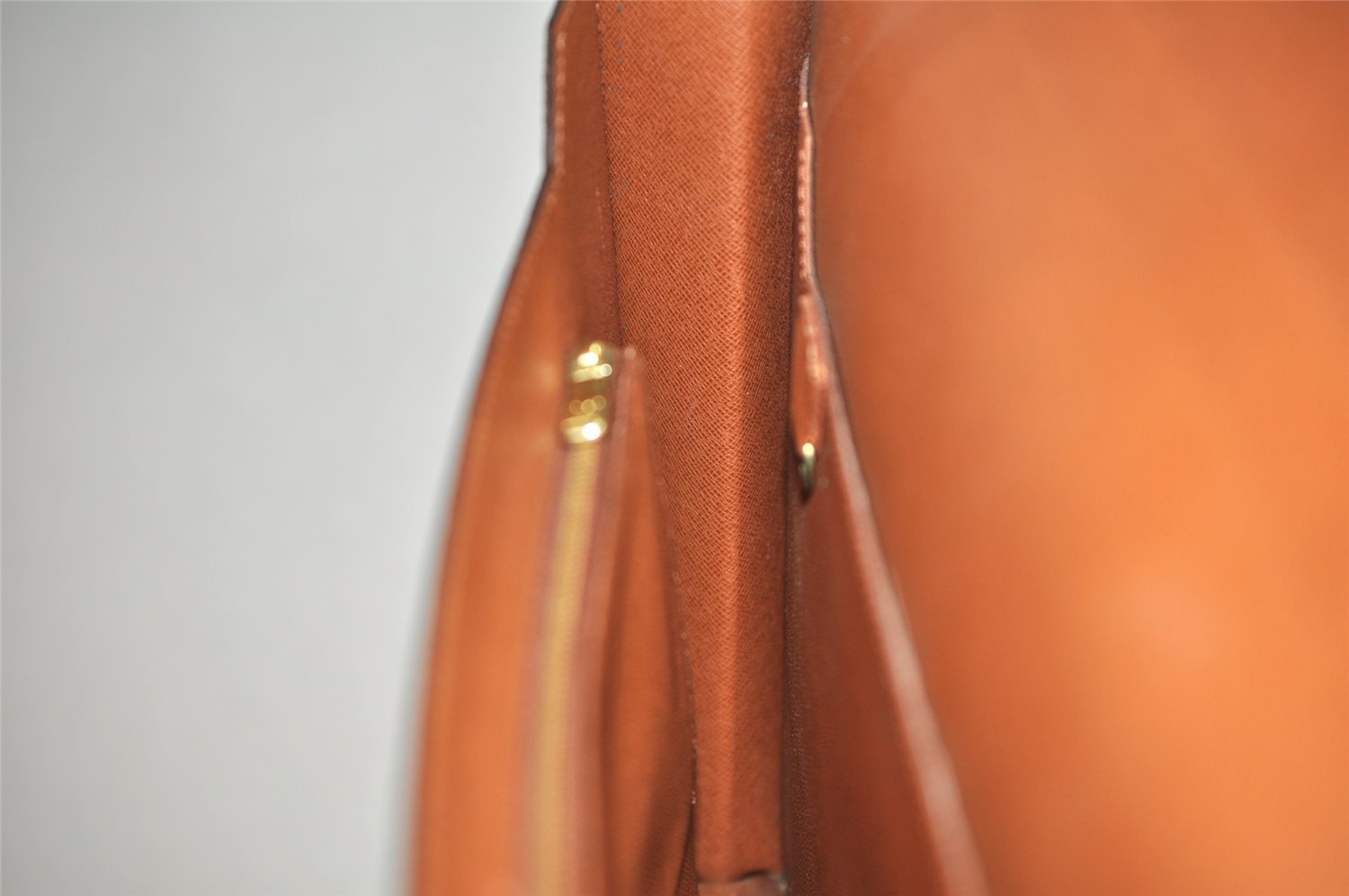 Auth Louis Vuitton Monogram Porte Documents Bandouliere M53338 Briefcase 5016K