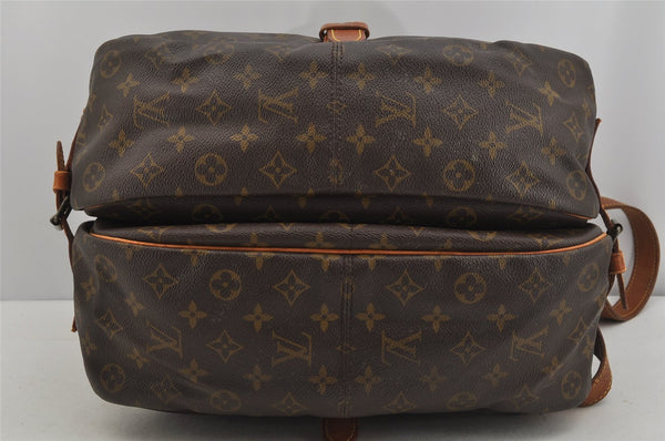 Authentic Louis Vuitton Monogram Saumur 35 Shoulder Cross Bag M42254 LV 5017J