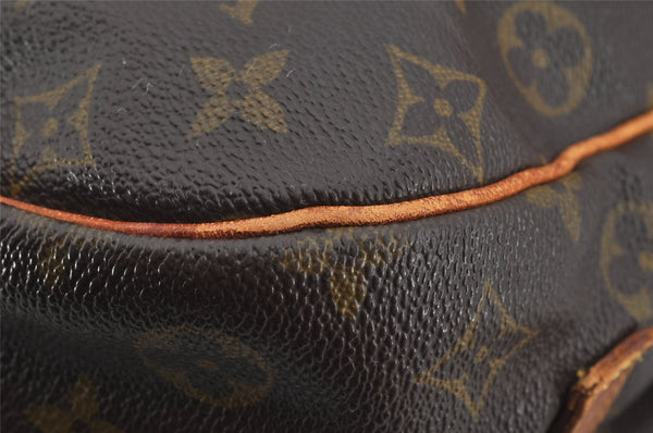 Authentic Louis Vuitton Monogram Saumur 35 Shoulder Cross Bag M42254 LV 5017J