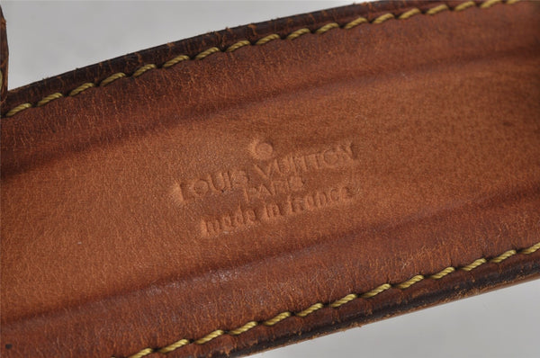 Authentic Louis Vuitton Monogram Saumur 35 Shoulder Cross Bag M42254 LV 5017J