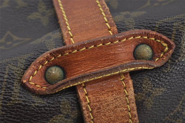 Authentic Louis Vuitton Monogram Saumur 35 Shoulder Cross Bag M42254 LV 5017J