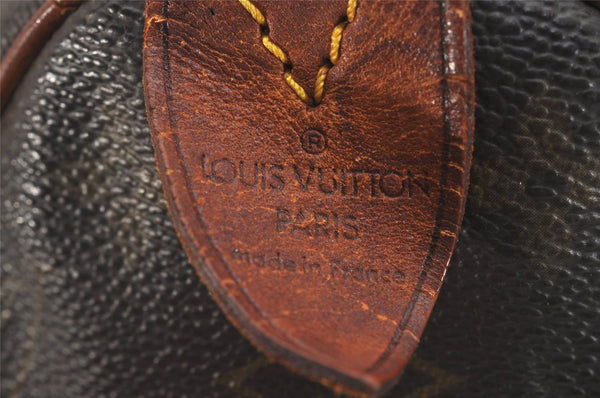 Authentic Louis Vuitton Monogram Speedy 25 Boston Hand Bag M41528 LV 5018J
