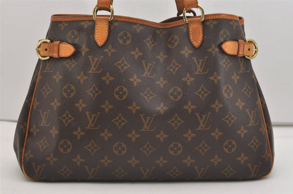 Authentic Louis Vuitton Monogram Batignolles Horizontal Tote Bag M51154 LV 5020J