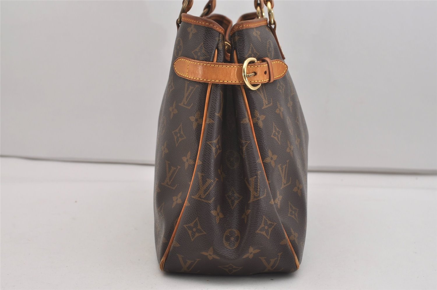 Authentic Louis Vuitton Monogram Batignolles Horizontal Tote Bag M51154 LV 5020J