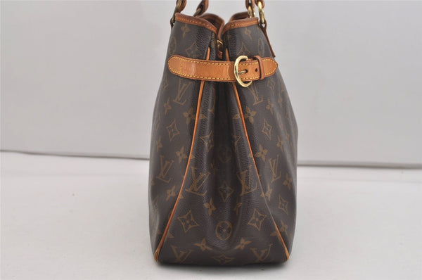Authentic Louis Vuitton Monogram Batignolles Horizontal Tote Bag M51154 LV 5020J