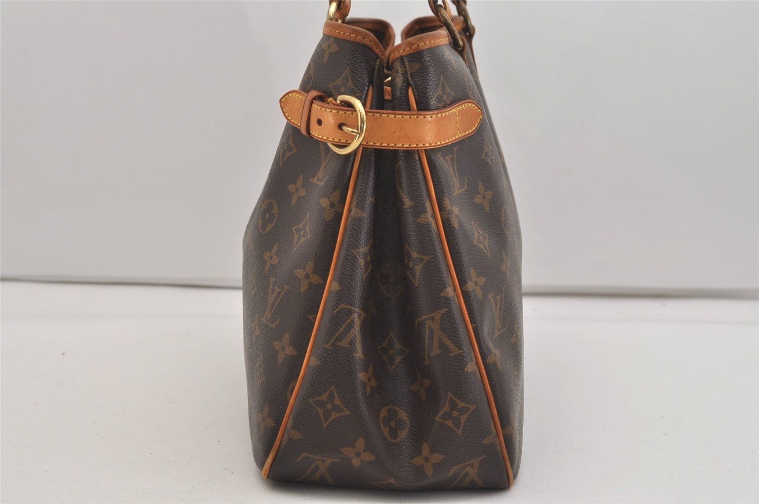 Authentic Louis Vuitton Monogram Batignolles Horizontal Tote Bag M51154 LV 5020J