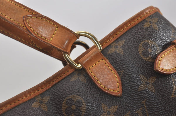 Authentic Louis Vuitton Monogram Batignolles Horizontal Tote Bag M51154 LV 5020J