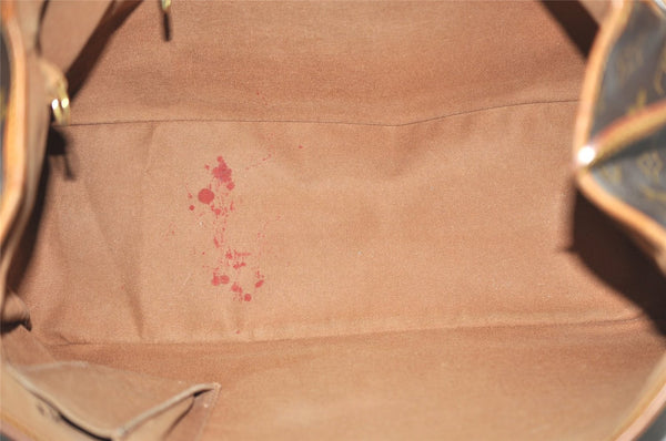 Authentic Louis Vuitton Monogram Batignolles Horizontal Tote Bag M51154 LV 5020J