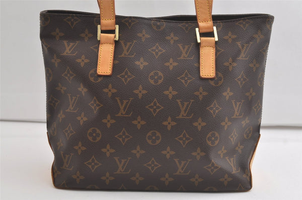 Authentic Louis Vuitton Monogram Cabas Piano Shoulder Tote Bag M51148 LV 5020K