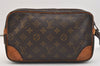 Authentic Louis Vuitton Monogram Marly Dragonne GM M51825 Clutch Hand Bag 5021J
