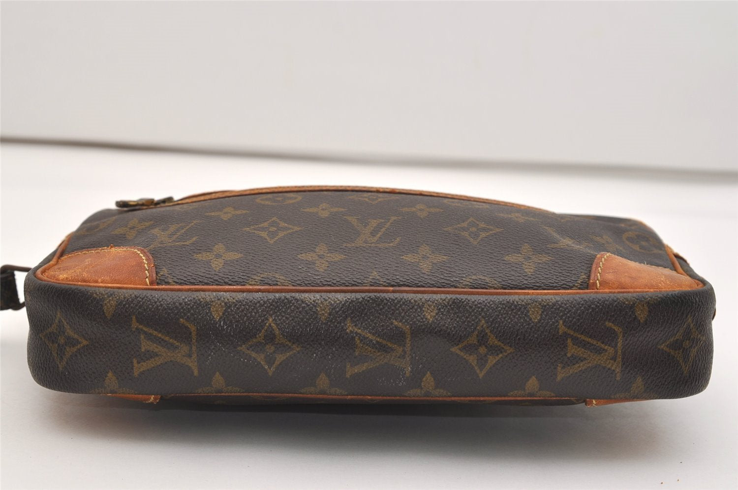 Authentic Louis Vuitton Monogram Marly Dragonne GM M51825 Clutch Hand Bag 5021J