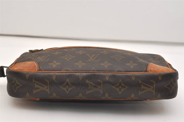 Authentic Louis Vuitton Monogram Marly Dragonne GM M51825 Clutch Hand Bag 5021J