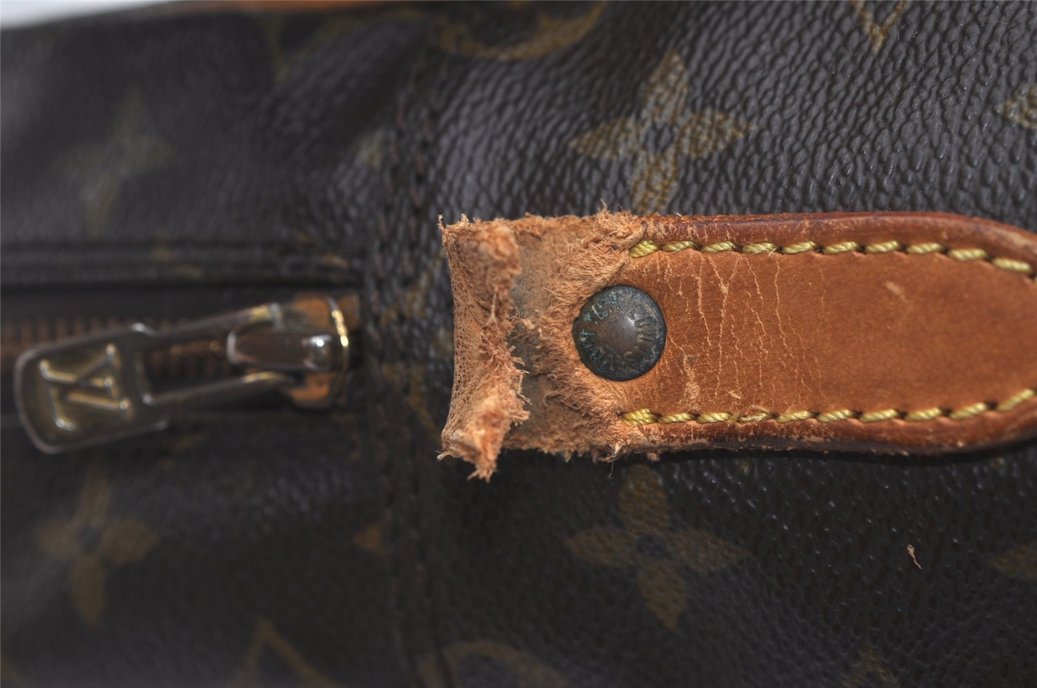 Authentic Louis Vuitton Monogram Amazone GM Shoulder Cross Bag M45232 Junk 5021K