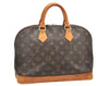 Authentic Louis Vuitton Monogram Alma Hand Bag Purse M51130 LV 5022K