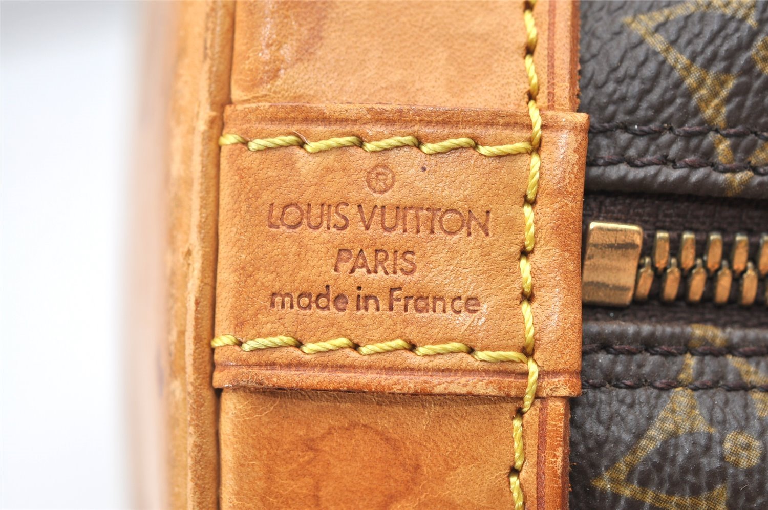 Authentic Louis Vuitton Monogram Alma Hand Bag Purse M51130 LV 5022K