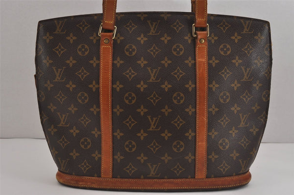 Authentic Louis Vuitton Monogram Babylone Shoulder Tote Bag M51102 LV 5023J