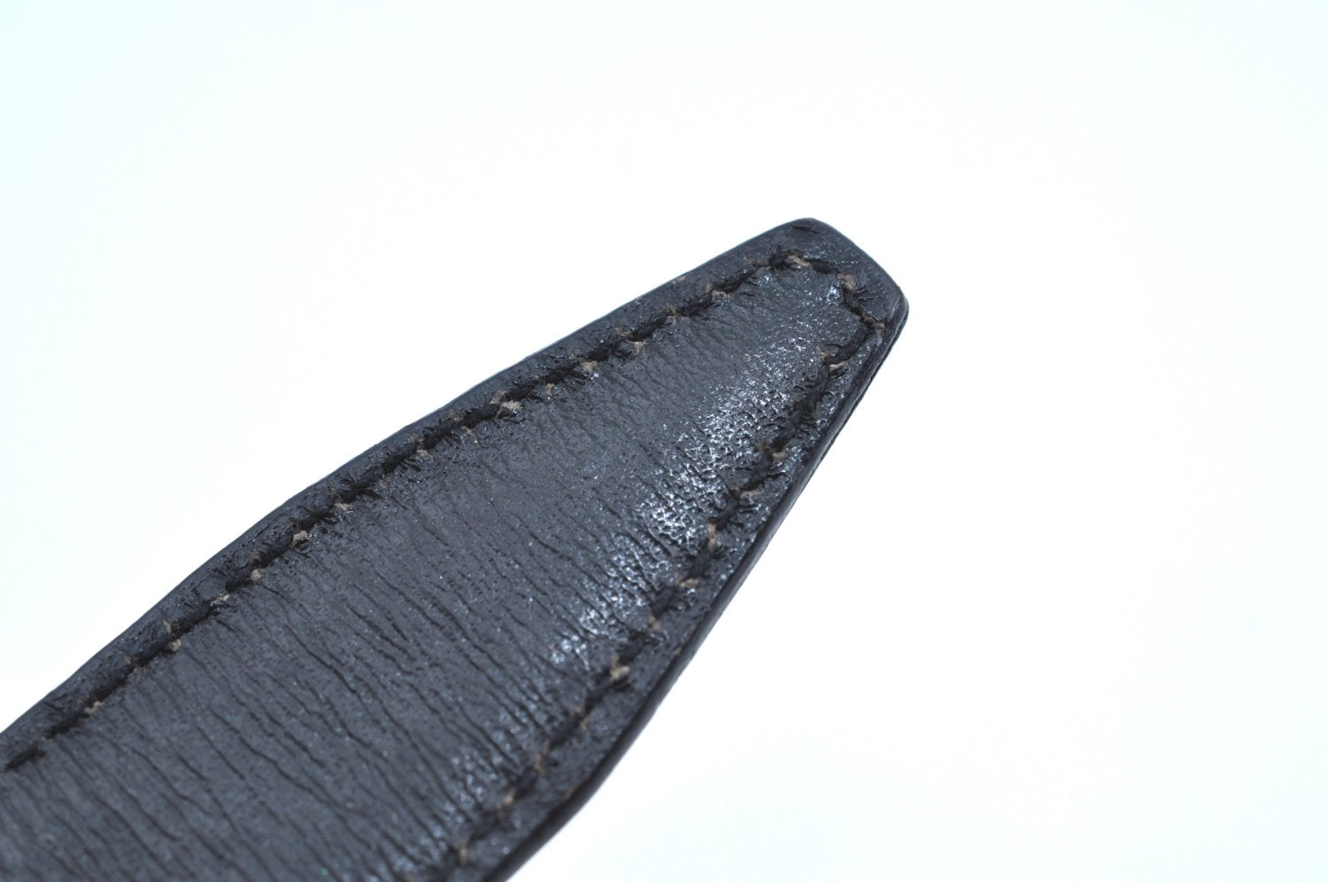 Authentic GUCCI Interlocking G Belt Enamel Leather Size 65cm 25.6