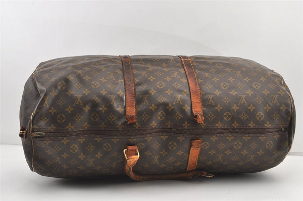 Authentic Louis Vuitton Monogram Keepall 60 Boston Bag Old Model LV Junk 5025J