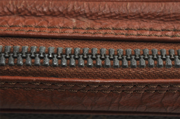 Authentic Louis Vuitton Monogram Pochette Sport Clutch Hand Bag Old Model 5027I