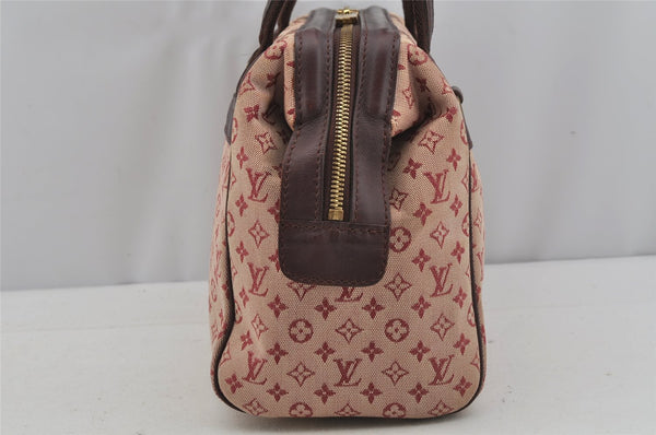 Authentic Louis Vuitton Monogram Mini Josephine PM Hand Bag Pink M92216 LV 5027J