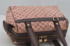 Authentic Louis Vuitton Monogram Mini Josephine PM Hand Bag Pink M92216 LV 5027J