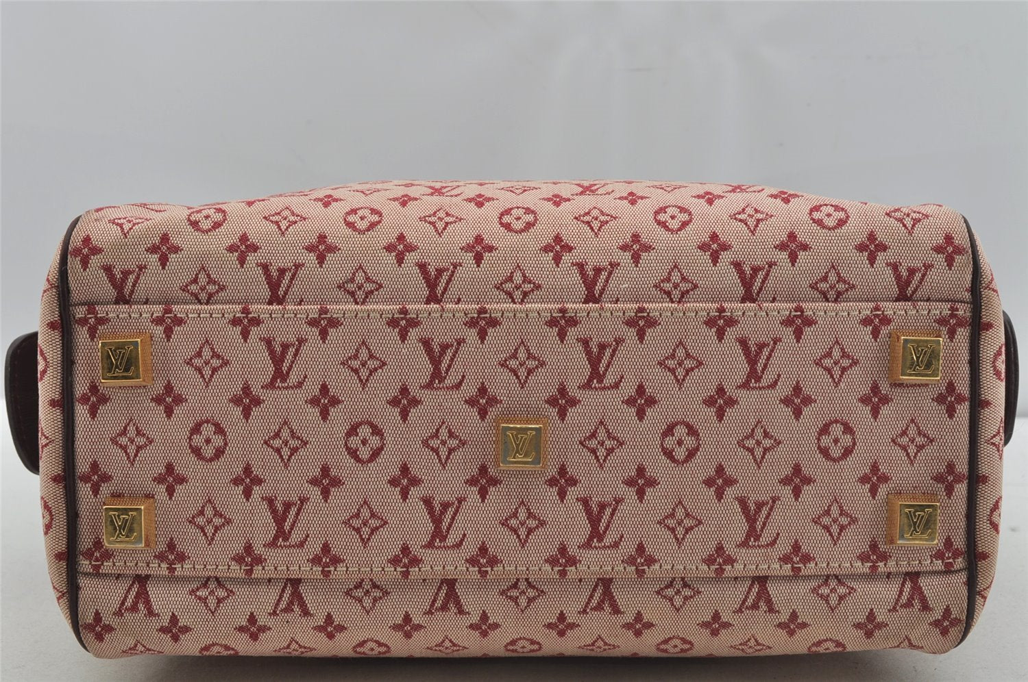 Authentic Louis Vuitton Monogram Mini Josephine PM Hand Bag Pink M92216 LV 5027J