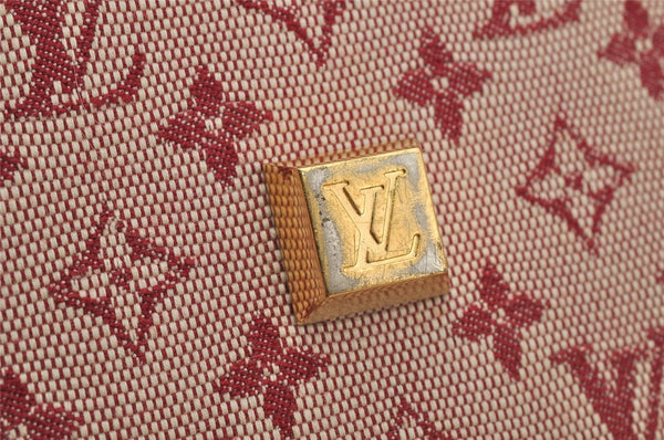 Authentic Louis Vuitton Monogram Mini Josephine PM Hand Bag Pink M92216 LV 5027J