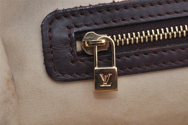 Authentic Louis Vuitton Monogram Mini Josephine PM Hand Bag Pink M92216 LV 5027J